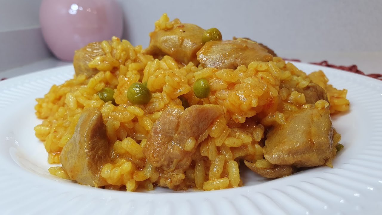Receta de Arroz con pechuga de pavo