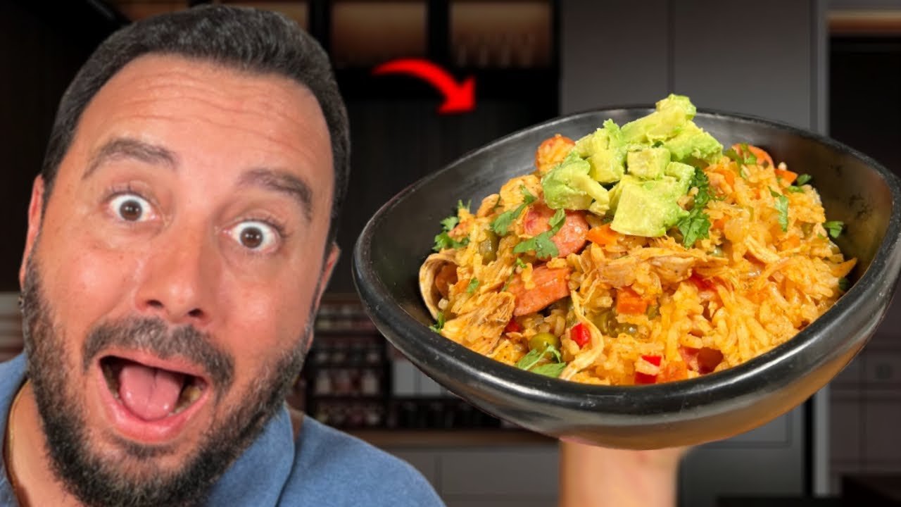 Receta de Arroz con pollo colombiano