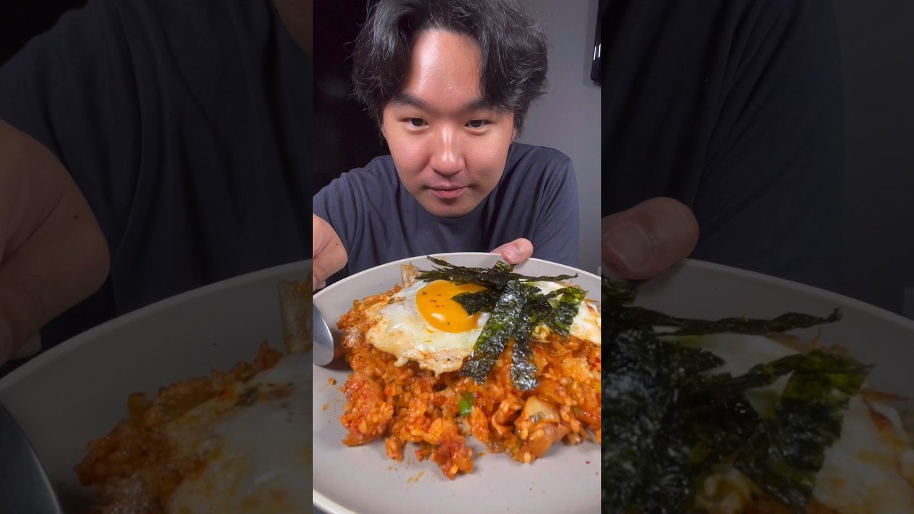 Receta de Arroz frito con kimchi o kimchi bokkeumbab