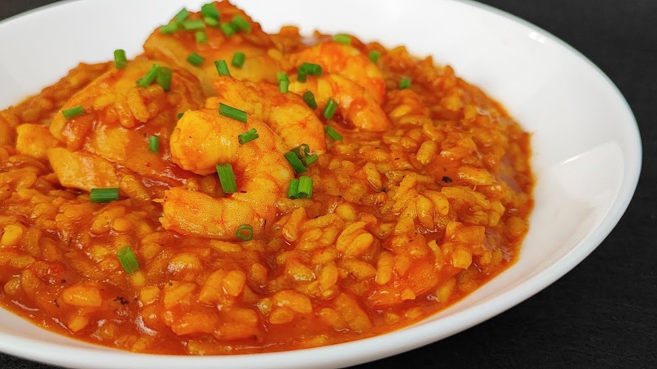 Receta de Arroz meloso mar y montaña