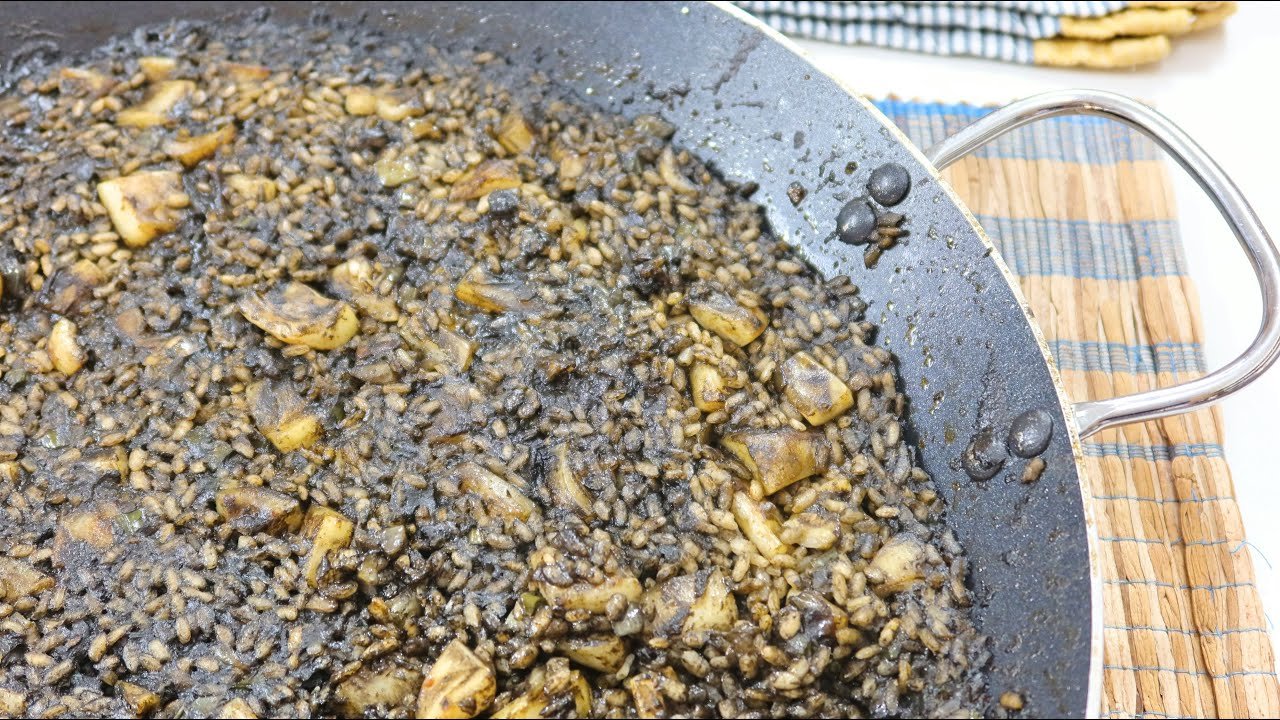 Receta de Arroz negro con sepia