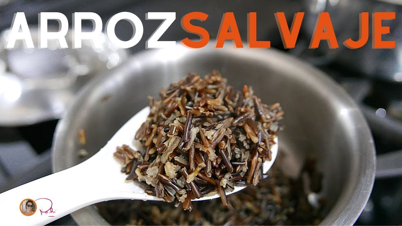 Receta de Arroz salvaje con verduras