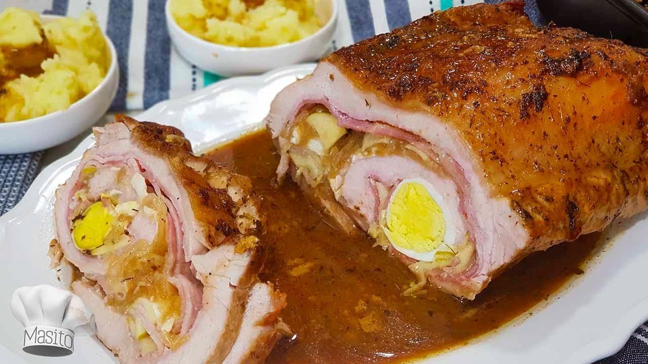 Receta de Asado Relleno