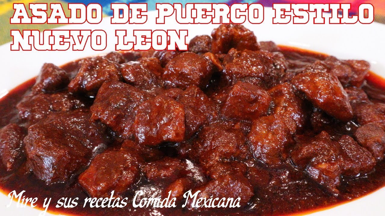 Receta de Asado de puerco