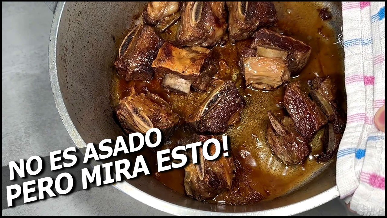 Receta de Asado de tira