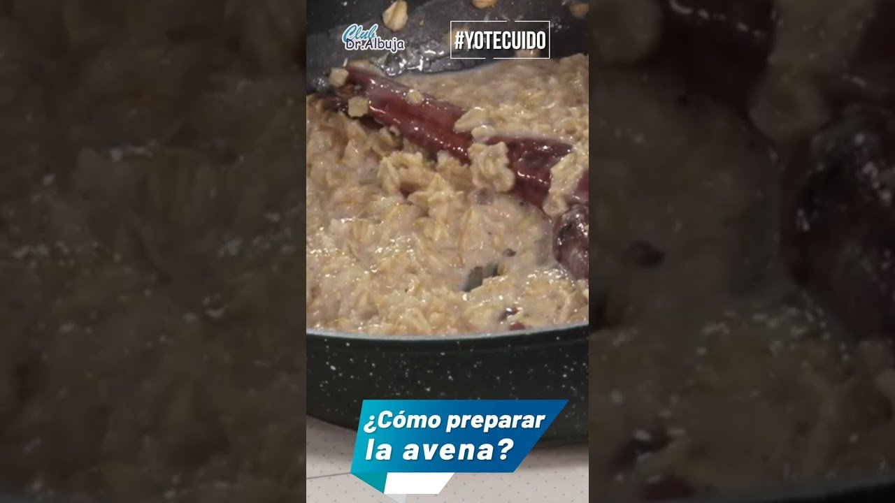 Receta de Avena cocida con plátano y fresa