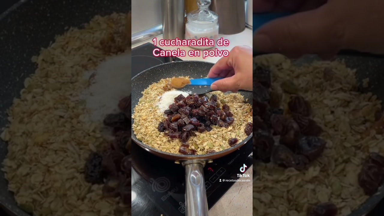 Receta de Barritas energéticas caseras sin horno