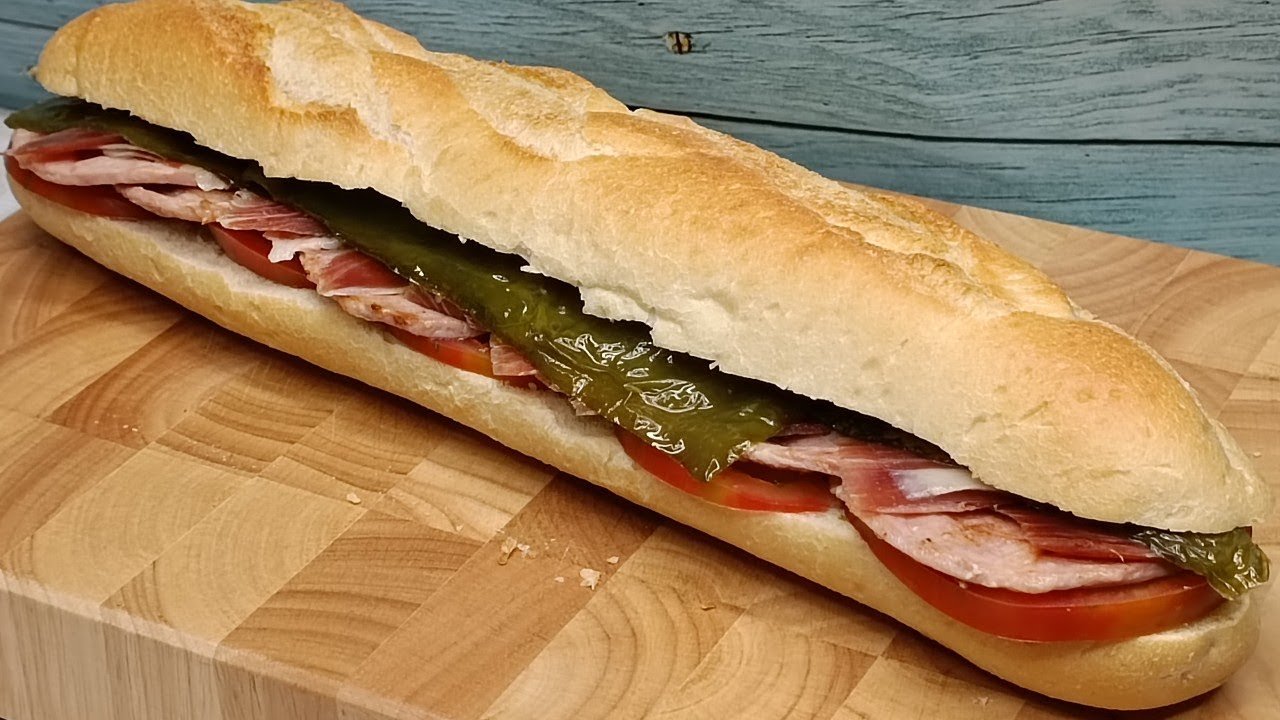 Receta de Bocadillo serranito