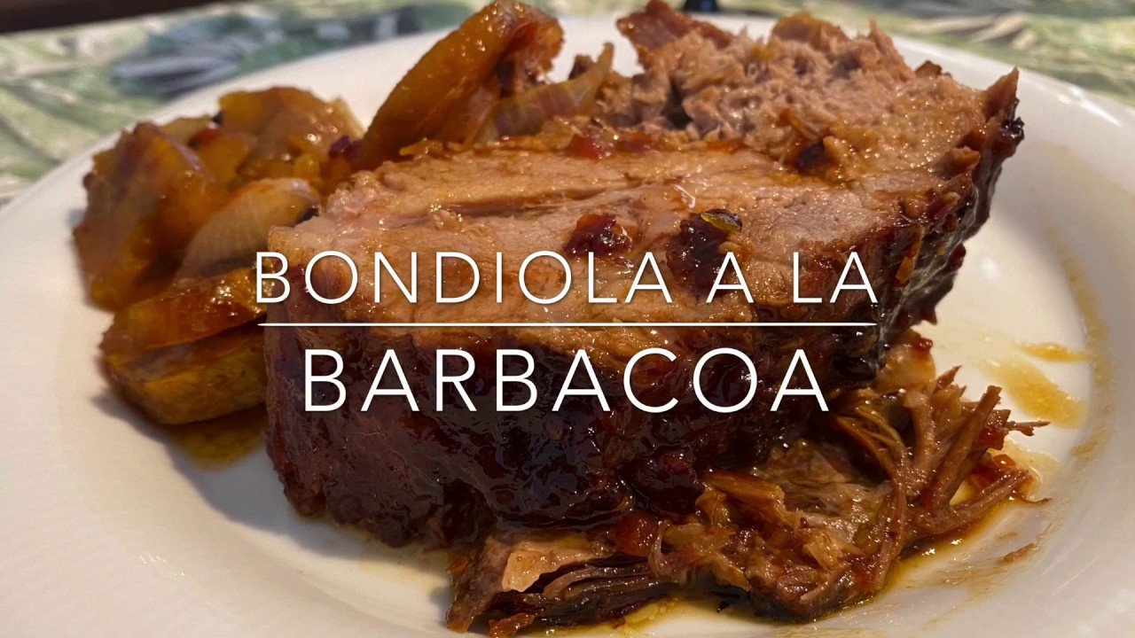 Receta de Bondiola a la barbacoa