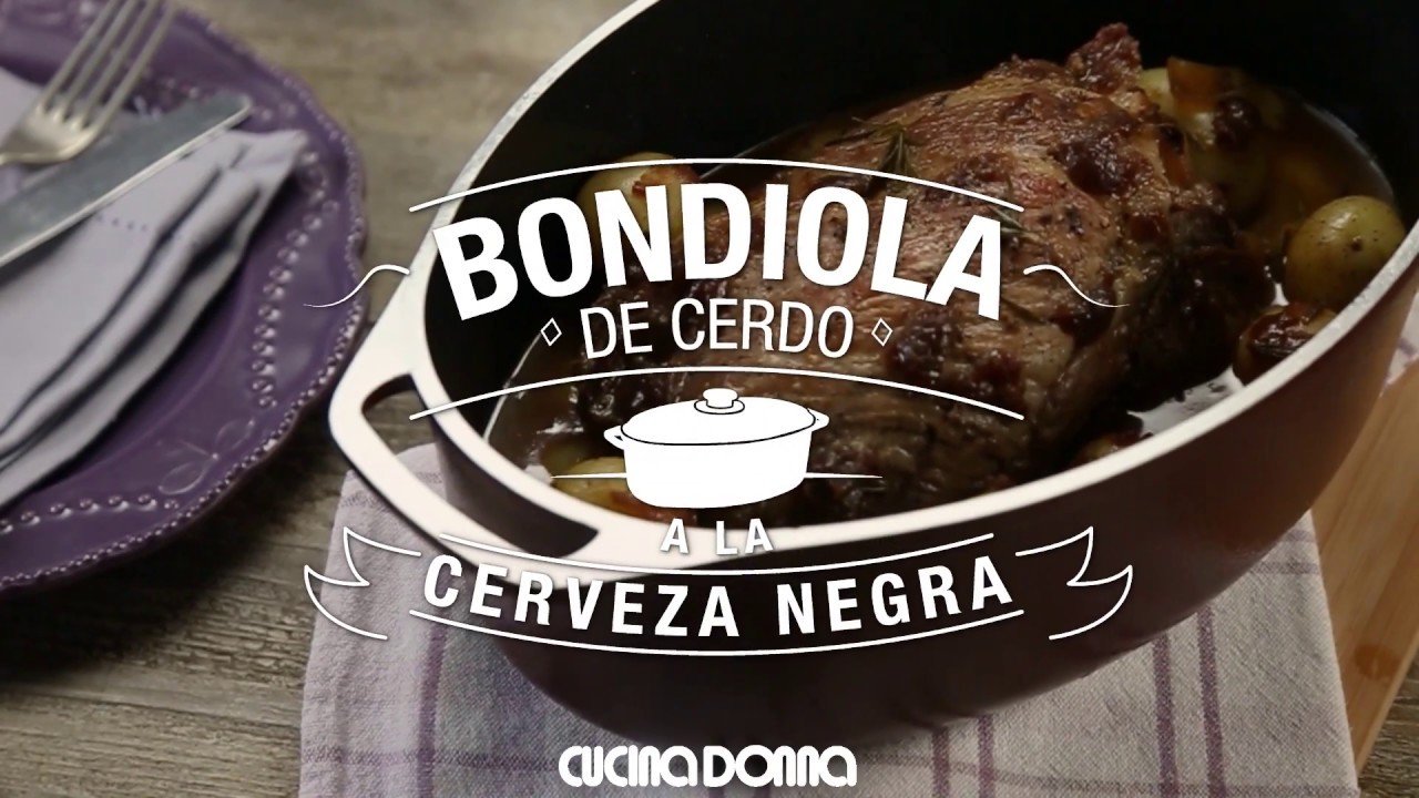 Receta de Bondiola a la cerveza negra
