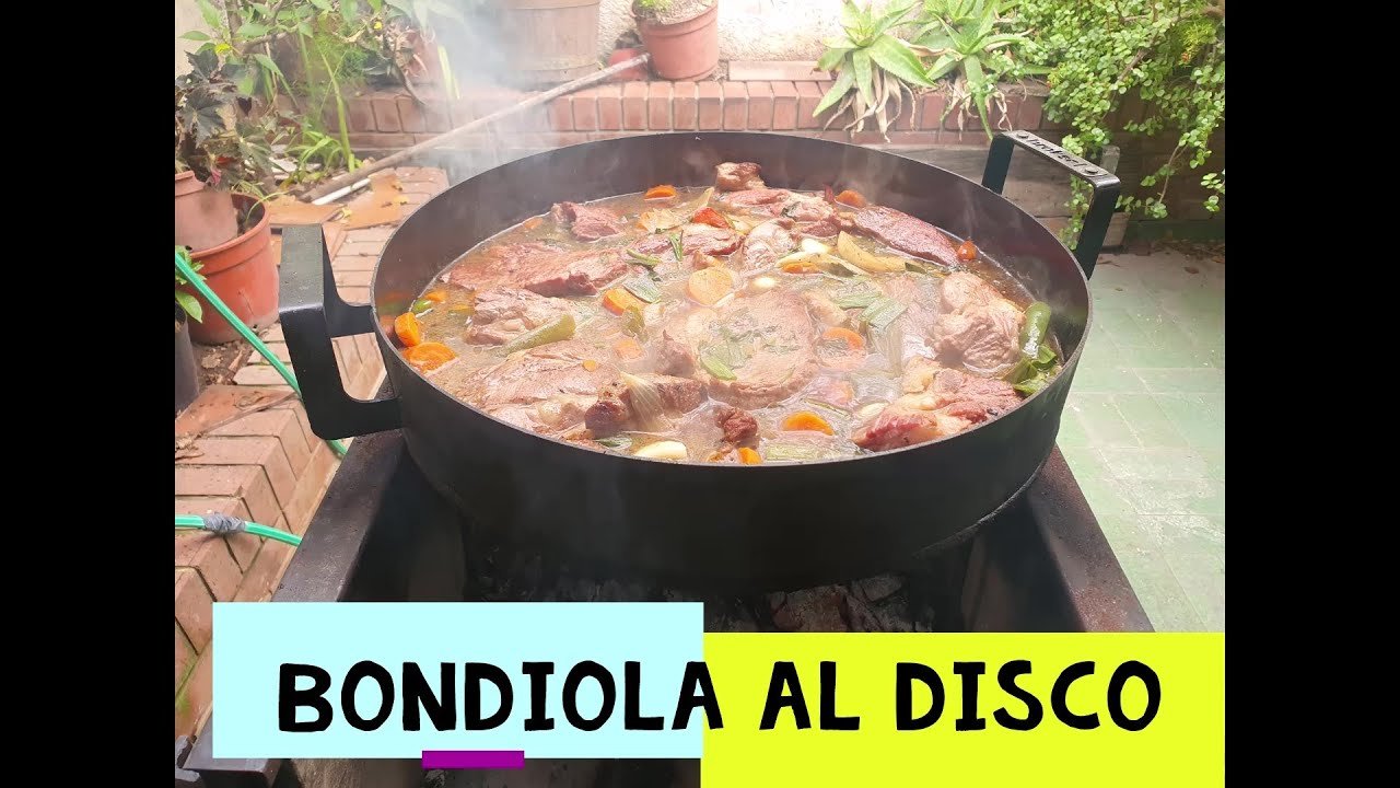 Receta de Bondiola de cerdo al disco