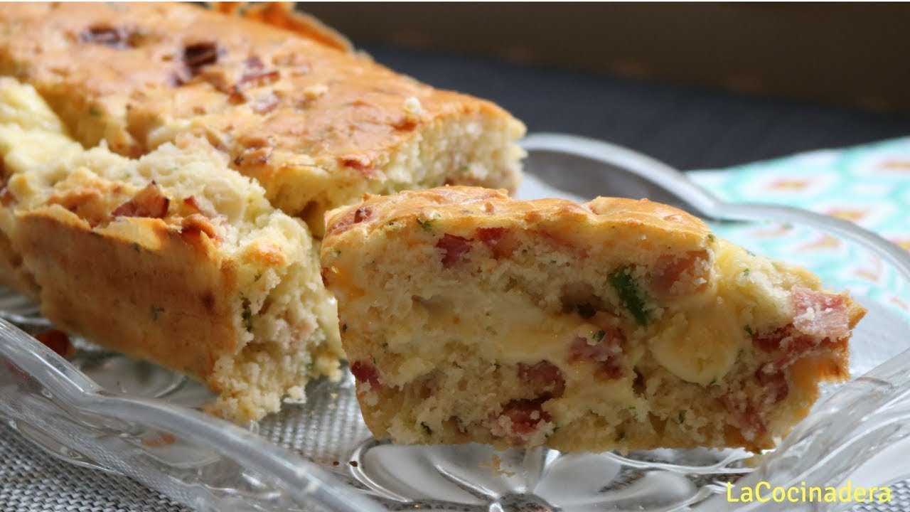 Receta de Budín salado