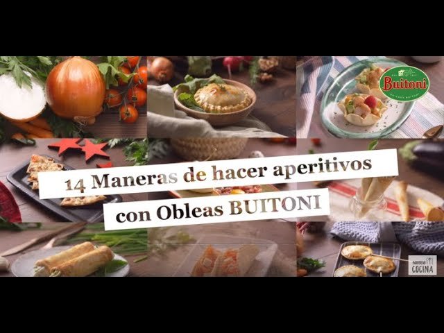 Receta de CANAPES EN OBLEAS DE EMPANDILLAS