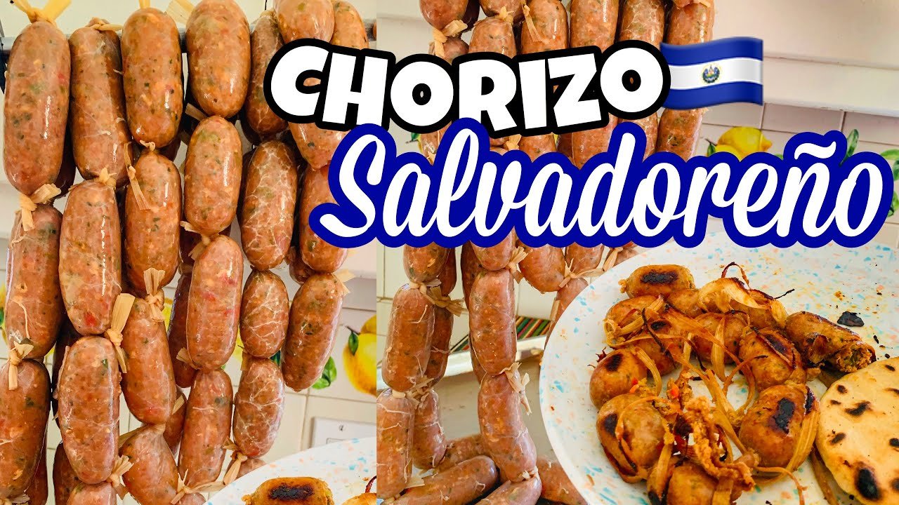 Receta de "CHORIZOS SALVADOREÑOS"