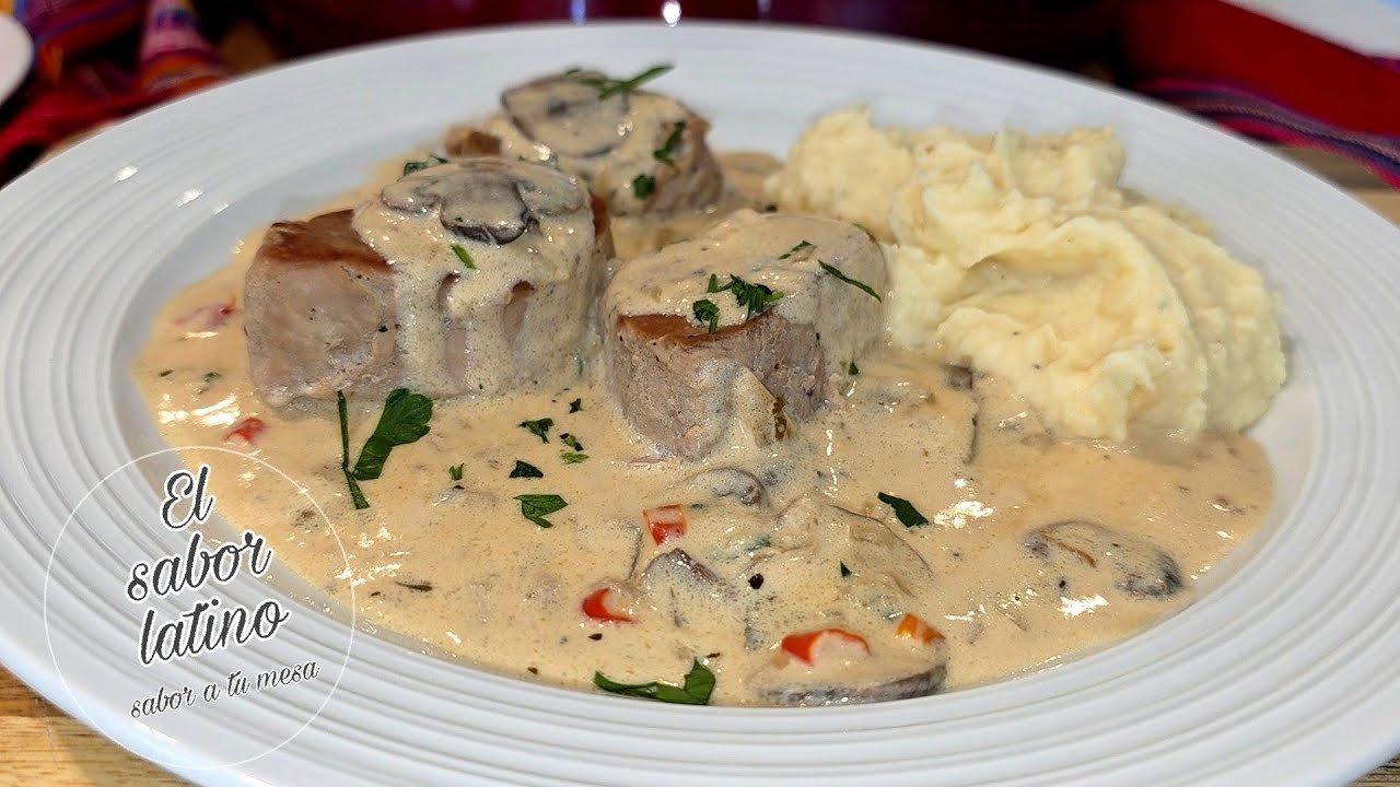 Receta de CaÑon de cerdo latino