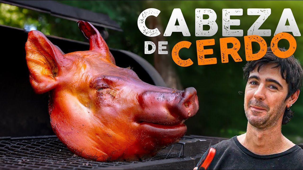 Receta de Cabeza de cerdo asada