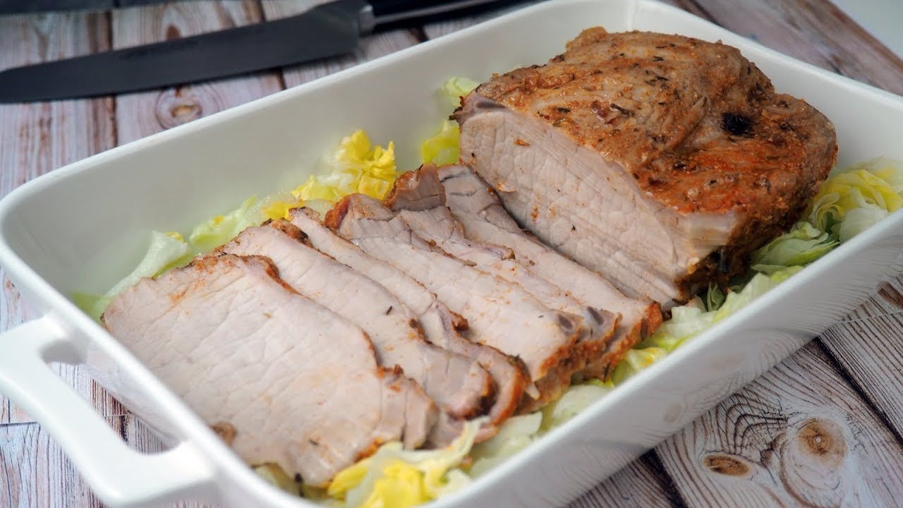 Receta de Cabeza de lomo a la sal