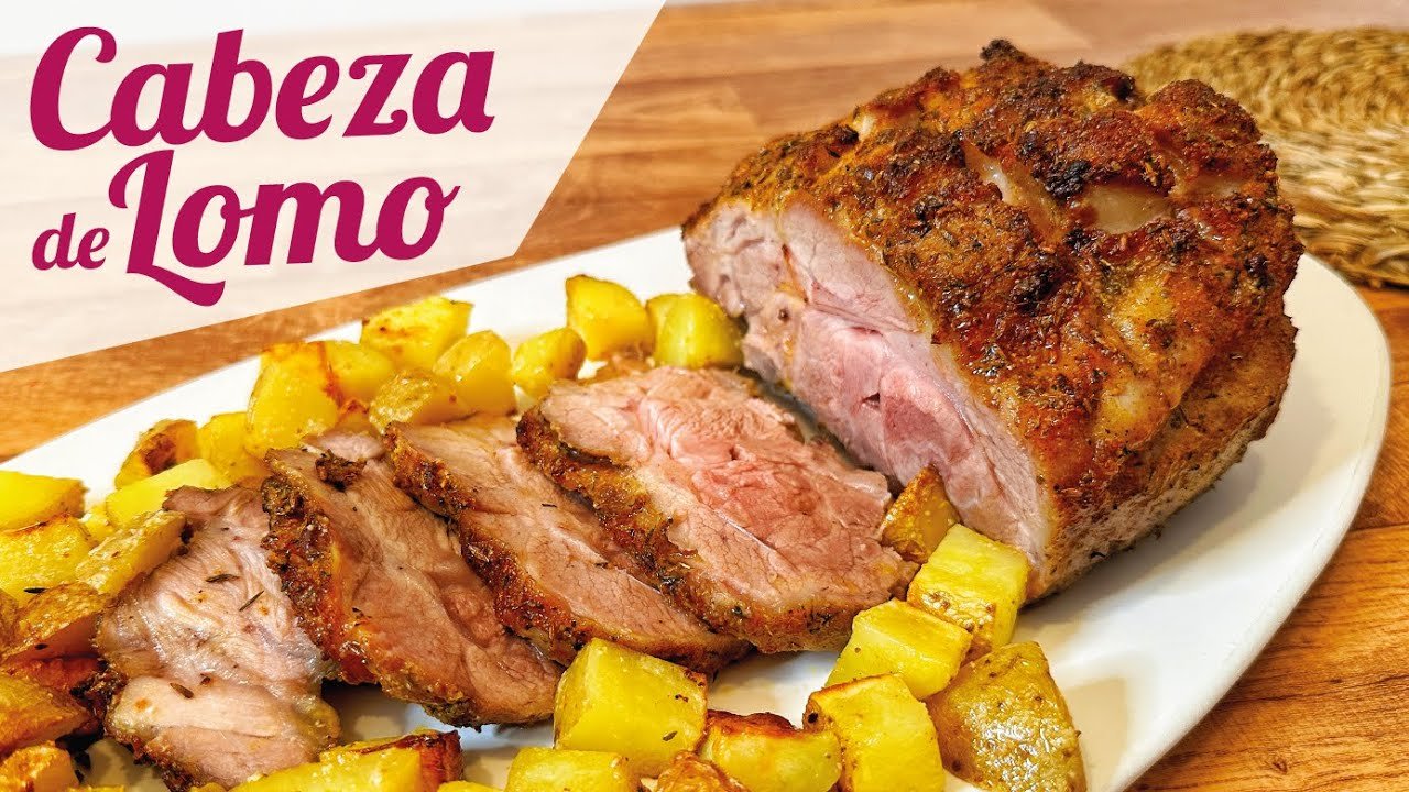 Receta de Cabezada de cerdo al horno