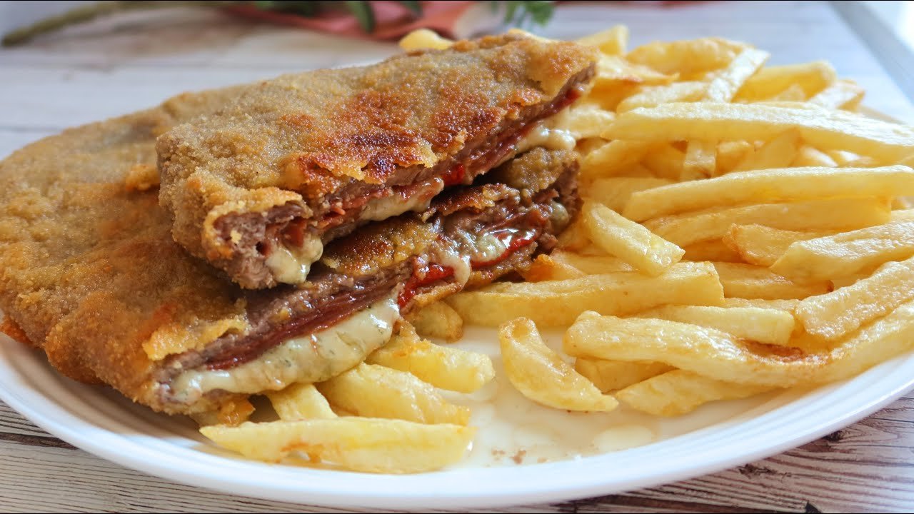 Receta de Cachopo de cerdo
