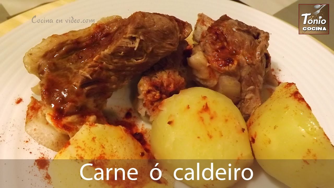 Receta de Carne al caldero
