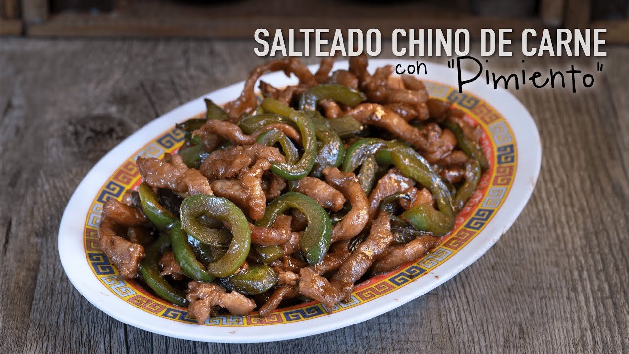 Receta de Carne picada con cebolla y pimiento verde