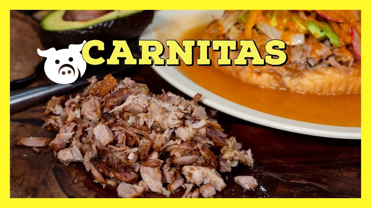 Receta de Carnitas estilo Michoacán