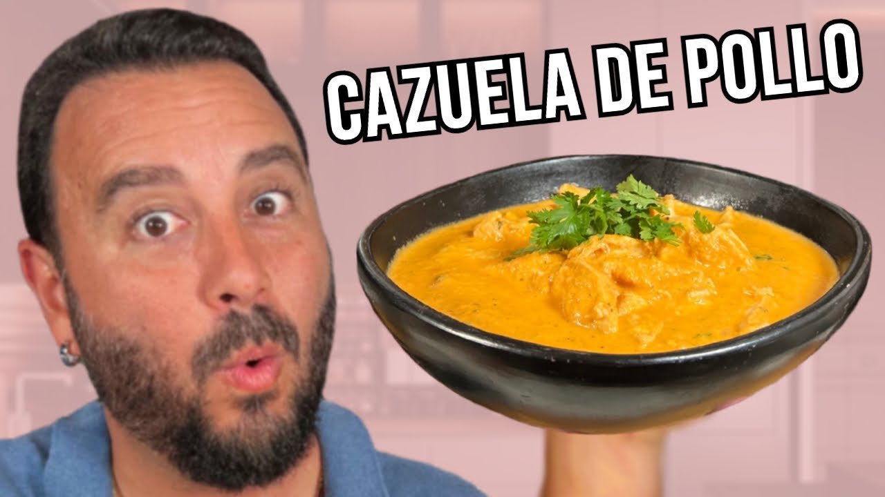 Receta de Cazuela de pollo con crema