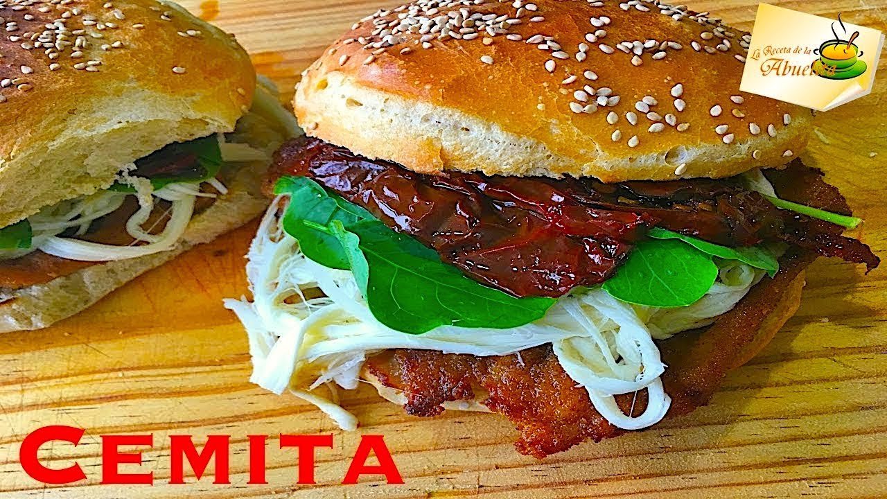 Receta de Cemitas de milanesa