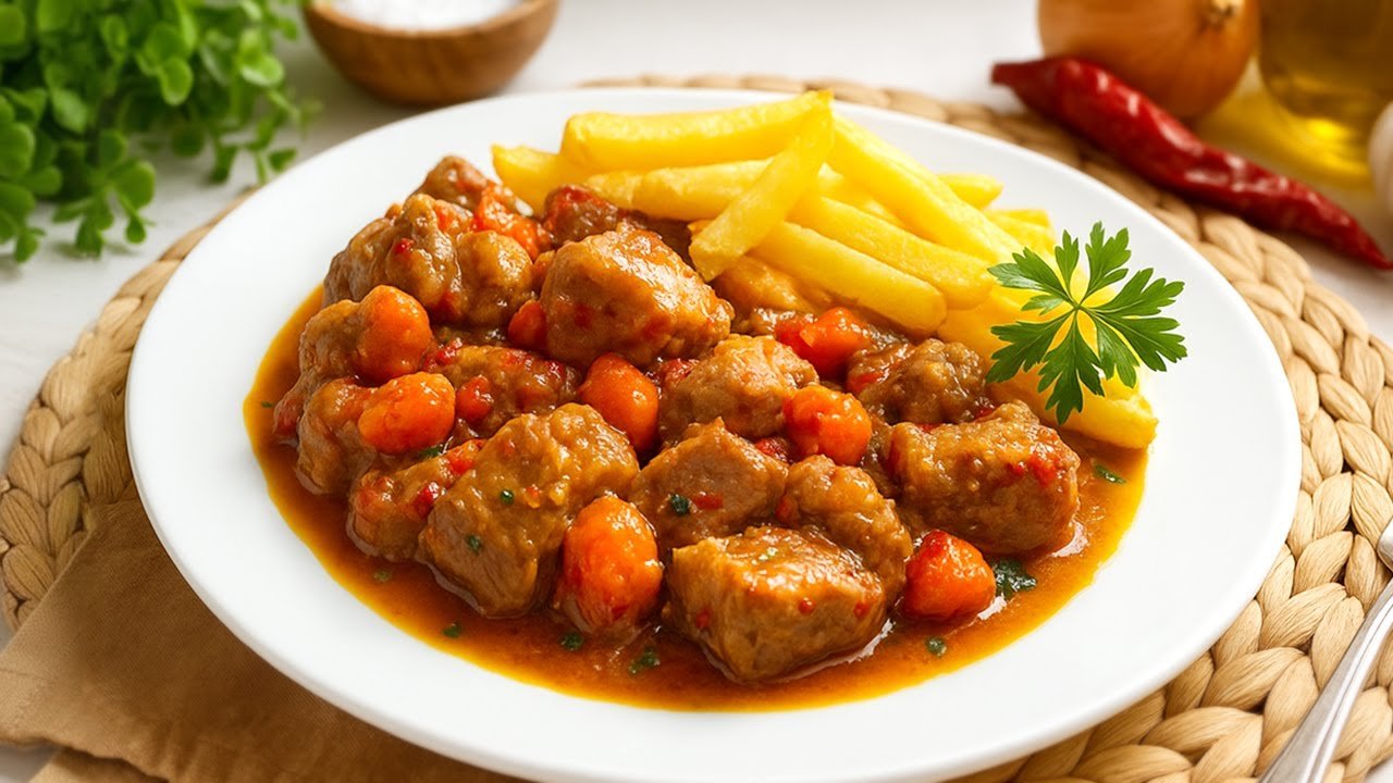 Receta de Cerdo guisado