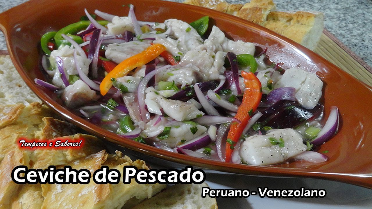 Receta de Ceviche venezolano