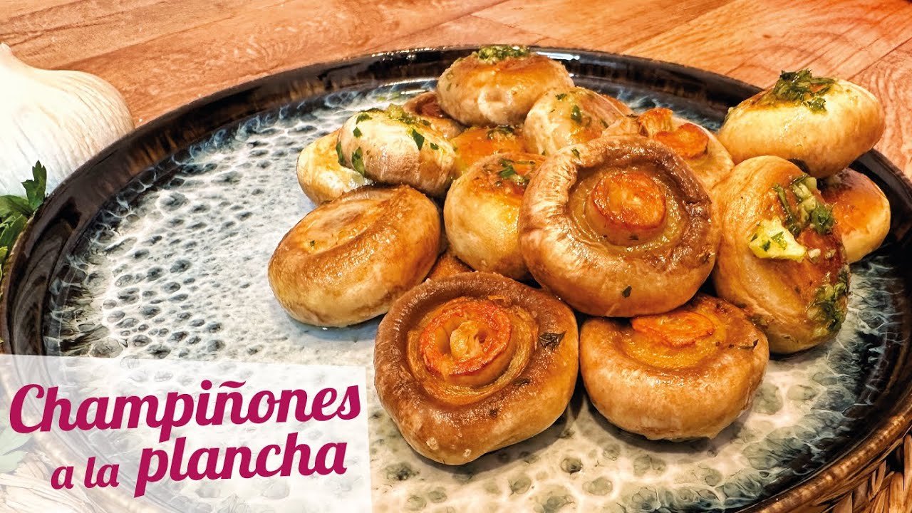 Receta de Champiñones a la plancha