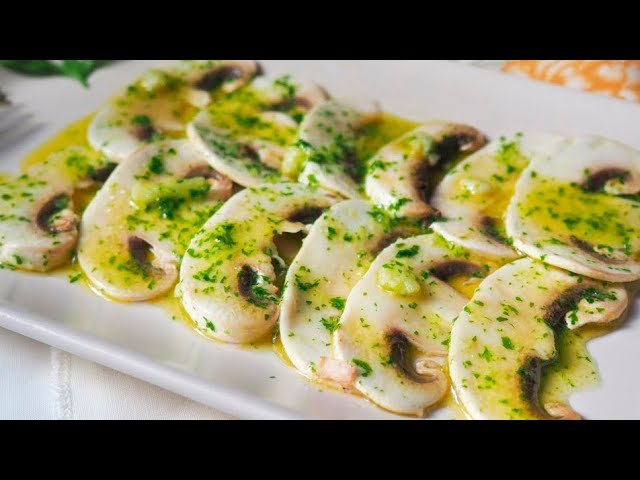 Receta de Champiñones en vinagre
