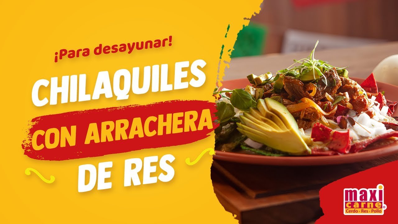 Receta de Chilaquiles con arrachera