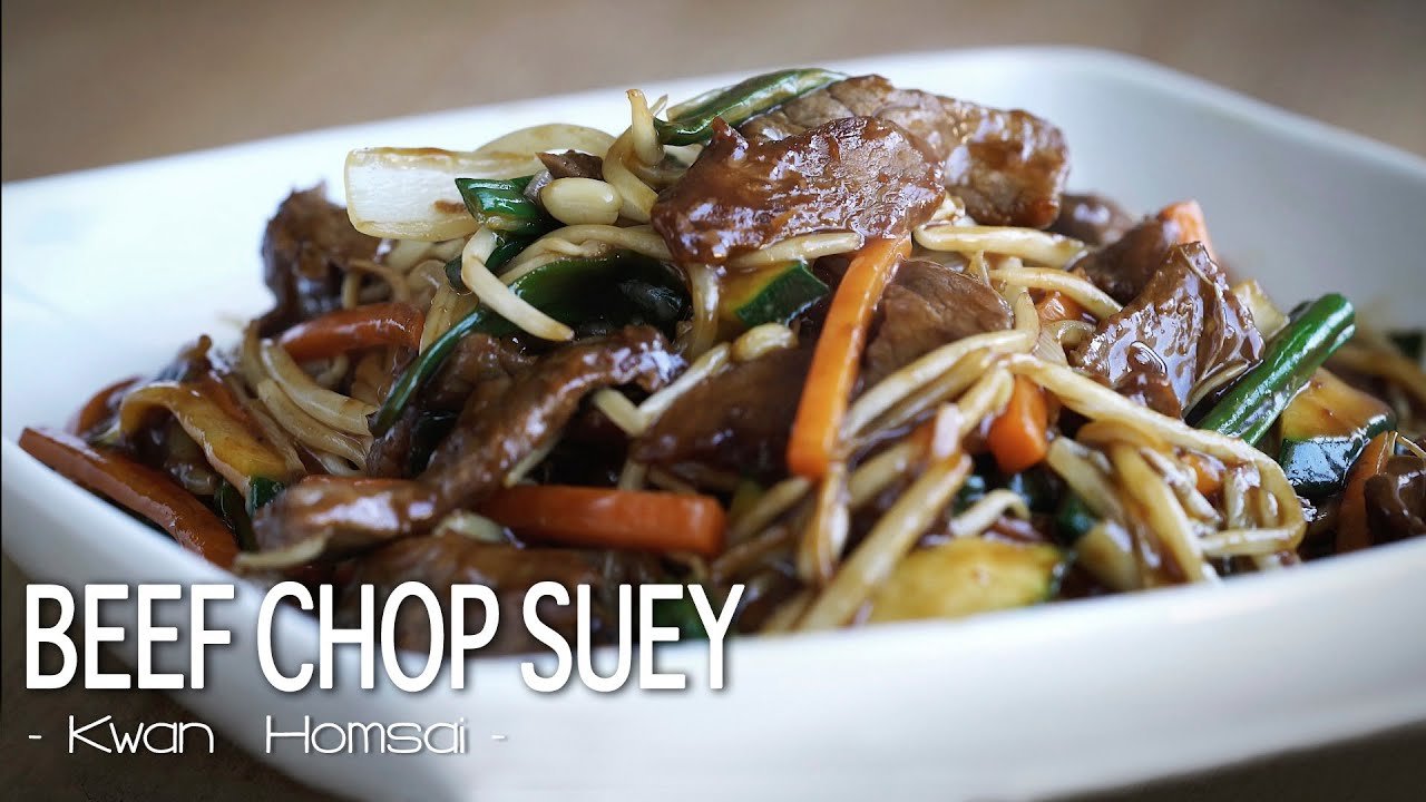 Receta de Chop suey de ternera