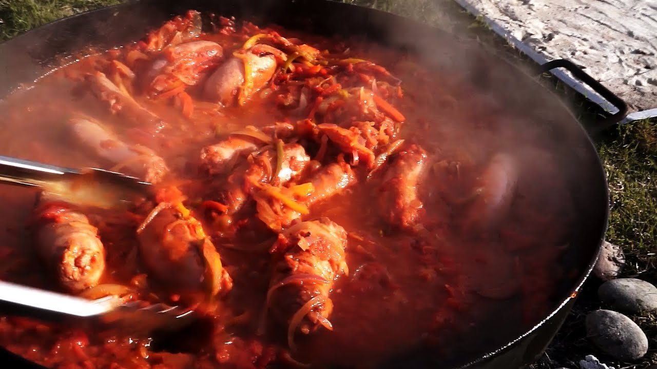 Receta de Chorizos a la pumarola 2