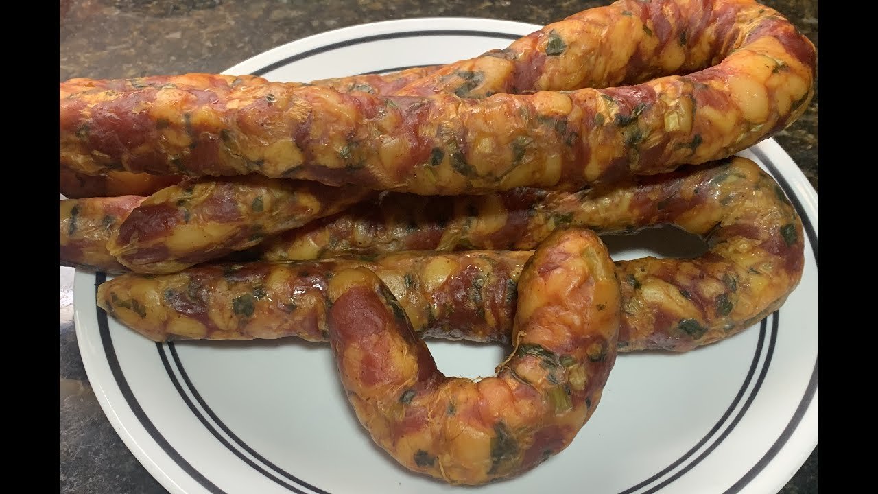 Receta de Chorizos antioquenos