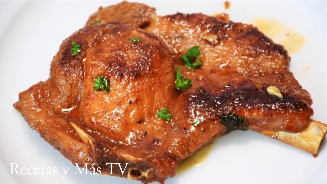 Receta de Chuleta a la naranja