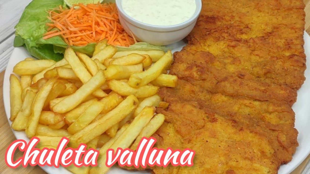 Receta de Chuleta de cerdo valluna