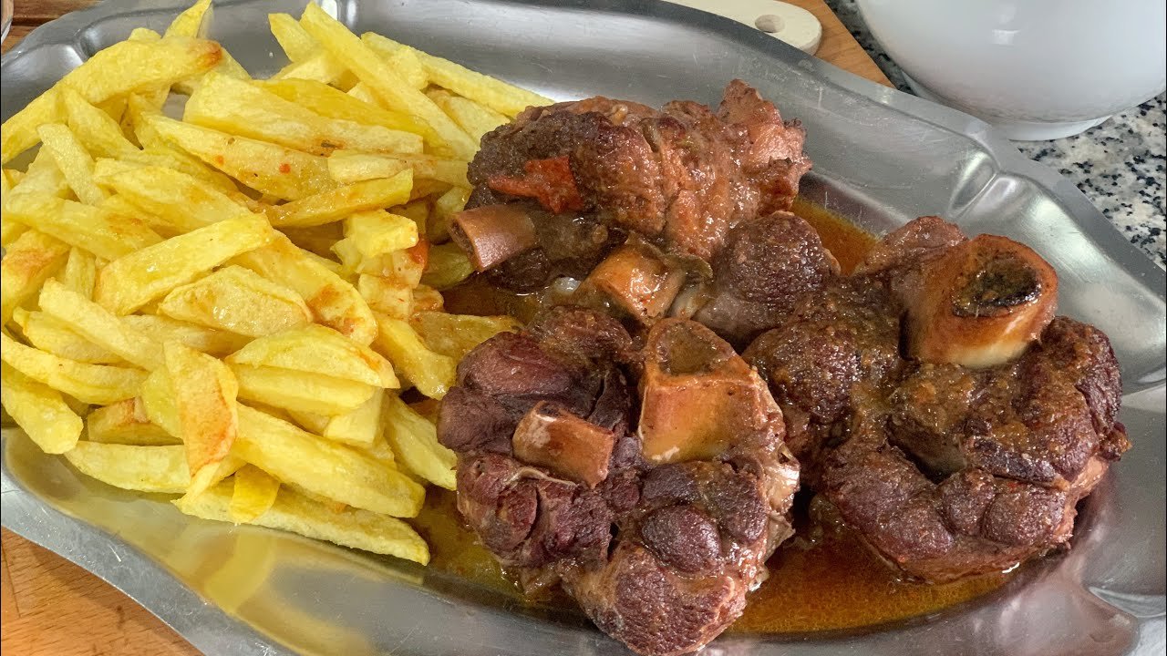 Receta de Codillo de cerdo al vino tinto