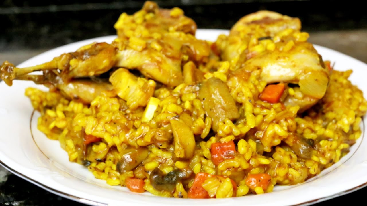 Receta de Codornices con arroz