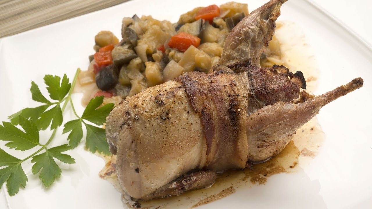 Receta de Codorniz rellena