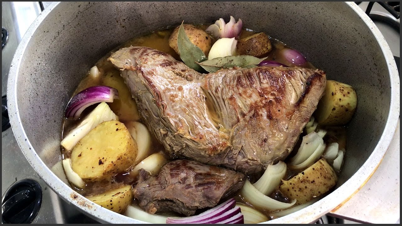 Receta de Colita de cuadril a la cacerola