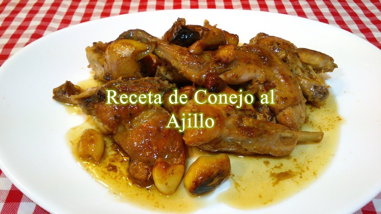 Receta de Conejo al ajillo de la abuela