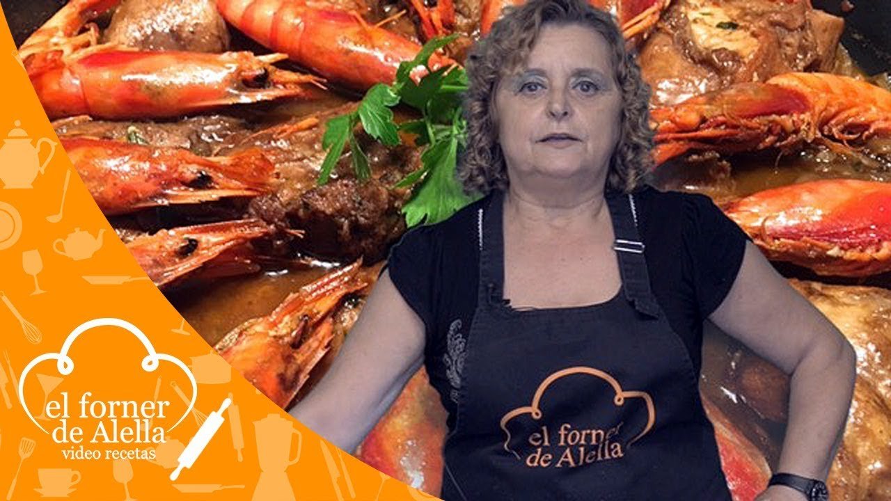 Receta de Conejo con Gambas