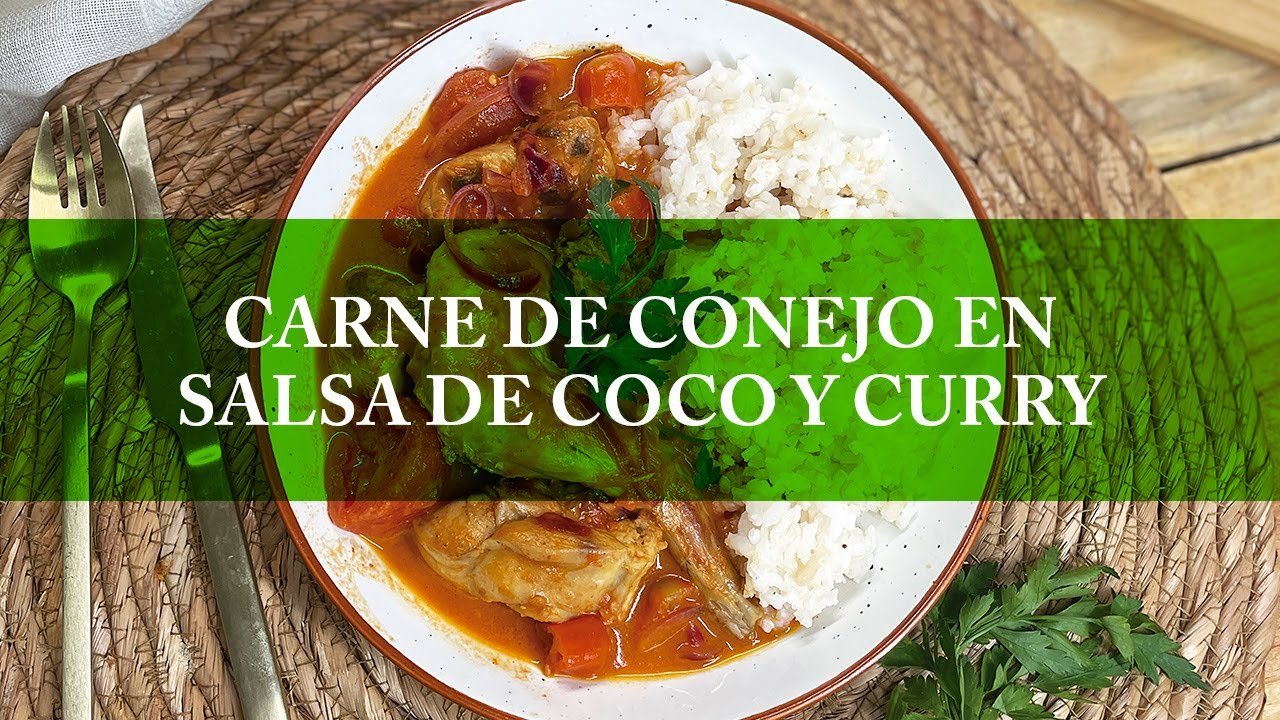 Receta de Conejo en coco
