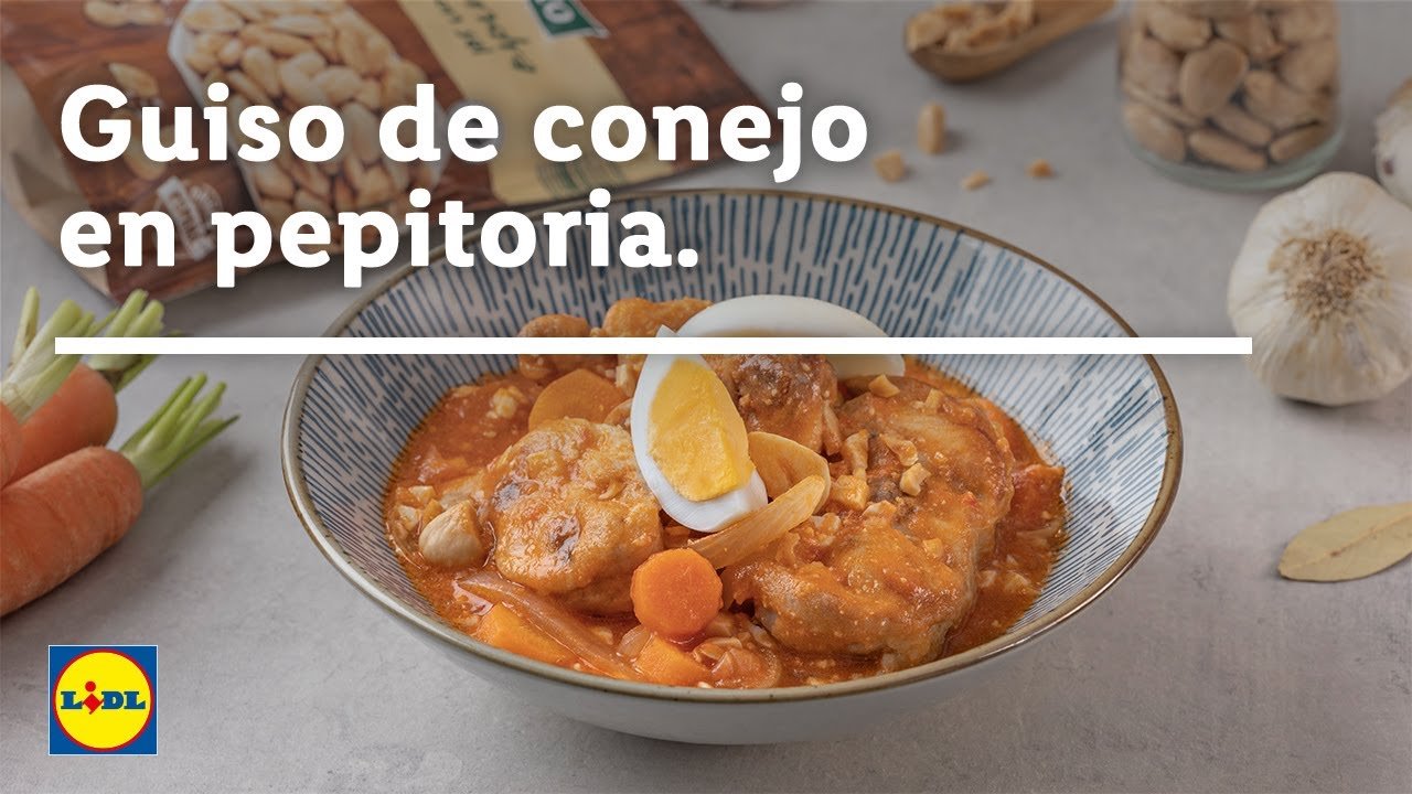 Receta de Conejo en pepitoria