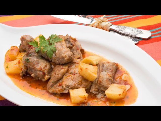 Receta de Cordero al chilindrón