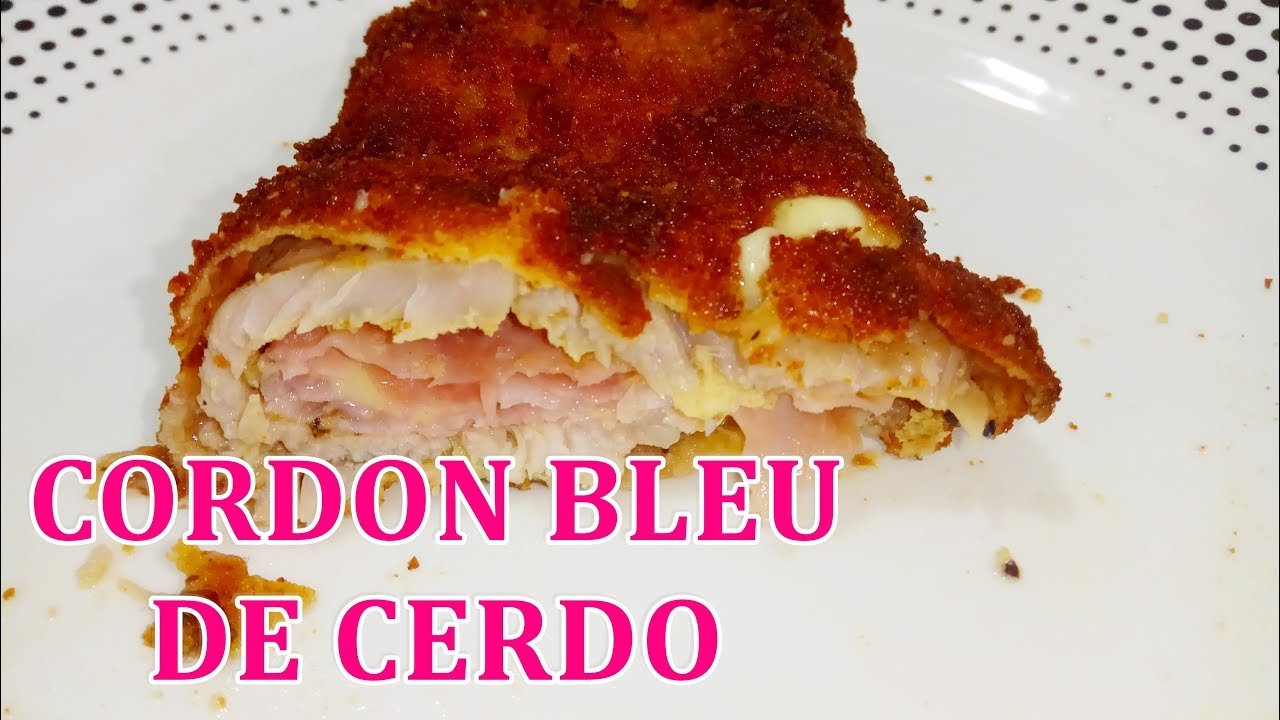 Receta de Cordon bleu de cerdo