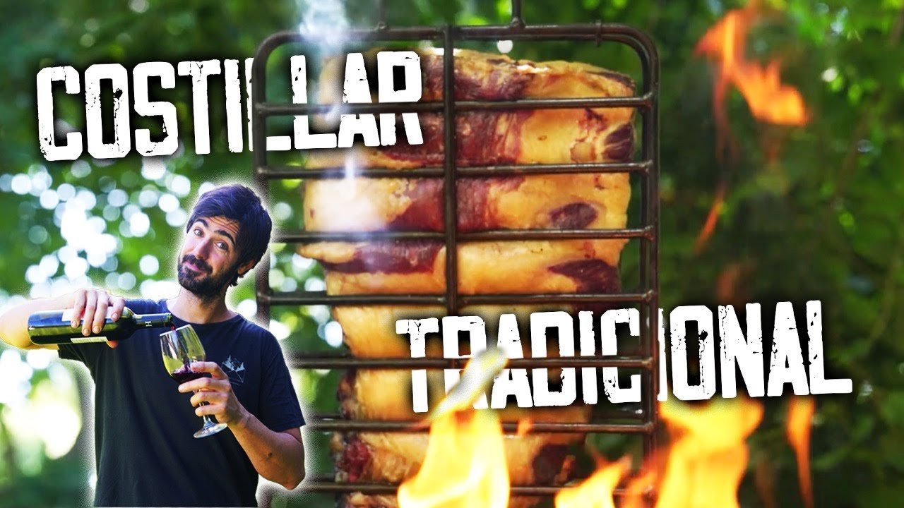 Receta de Costillar al asador (a la llama)
