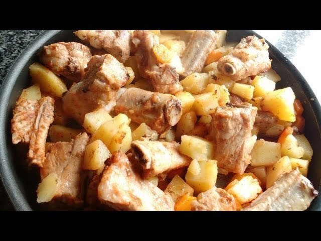 Receta de Costillas de cerdo al horno en bolsa